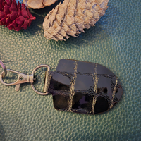 Keychain Dachshund Glossy Croc - Zerba
