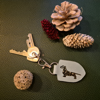 Keychain Dachshund Baby Blue - Stingray