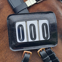 Number holder for bridle or chabrake 